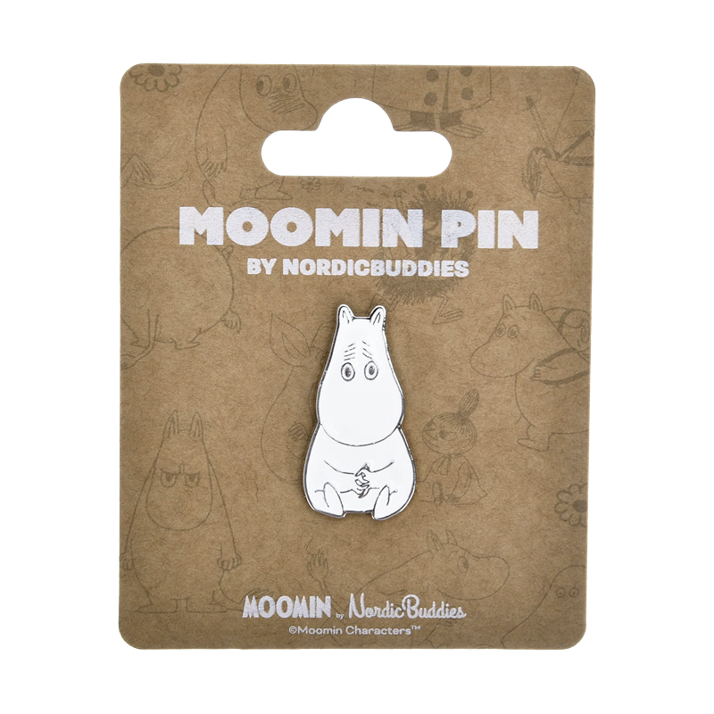 Mumintrollet orolig pin