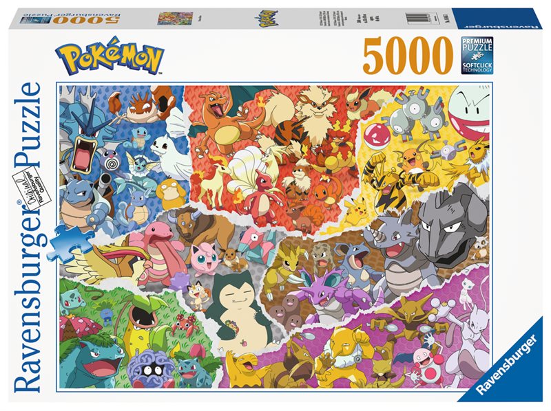 Pokemon Allstars pussel 5000 bitar