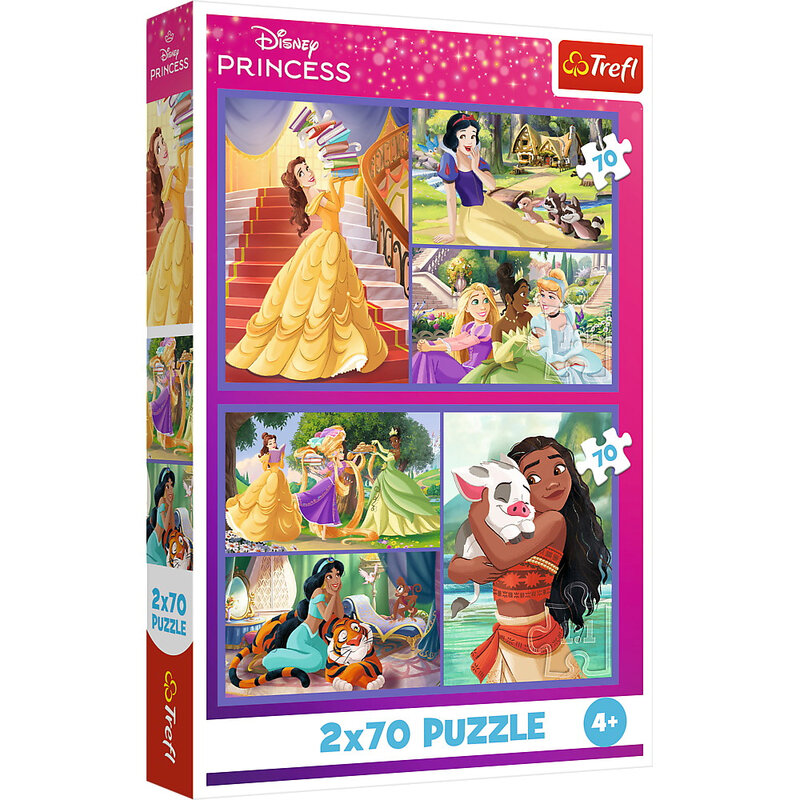 Trefl Disney Princess 2*70 bitar