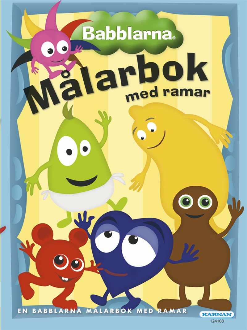 Målarbok Babblarna