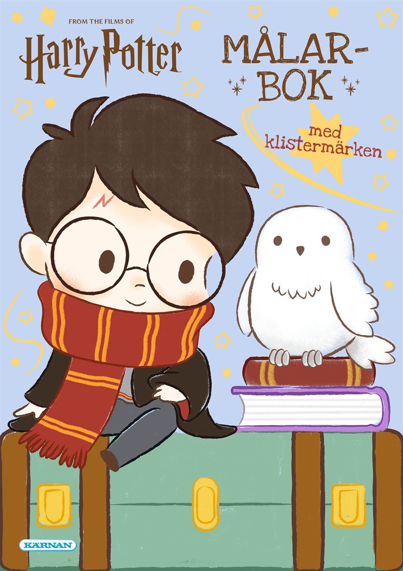 Målarbok Harry Potter