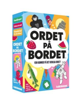 Spel Ordet på bordet!