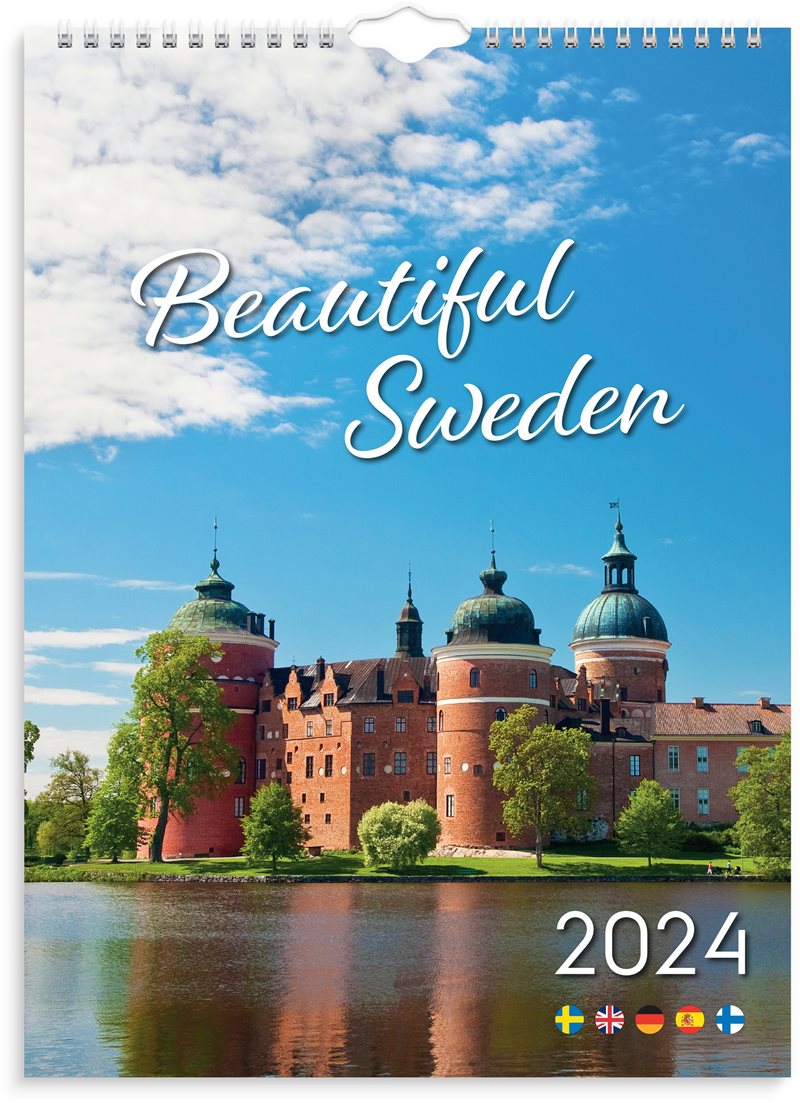 Väggkalender 2024 Beautiful Sweden