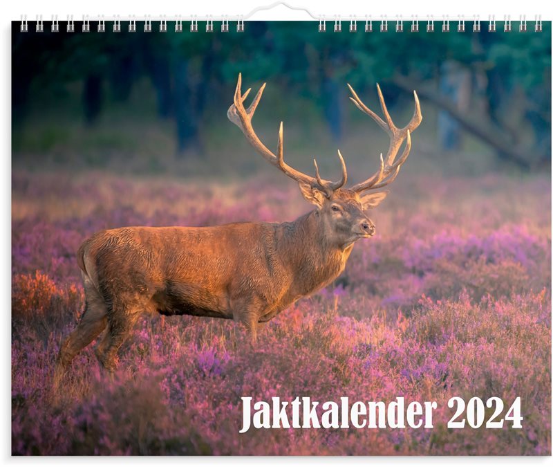 Väggkalender 2024 Jaktkalender