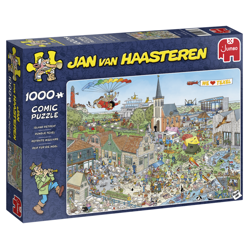 Island Retreat, van Haasteren 1000 bitars pussel