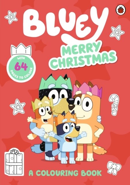 Bluey: Merry Christmas: A Colouring Book