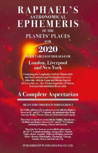 Raphael’s Ephemeris 2020