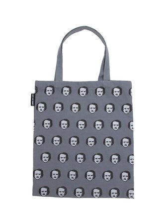 Edgar Allan Poe-ka Dot Tote Bag