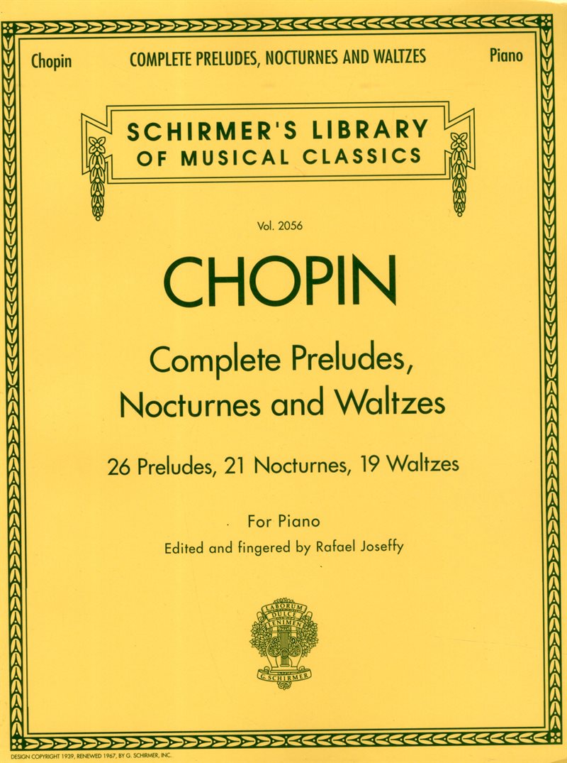 Frederic Chopin - Complete Preludes, Nocturnes and Waltzes