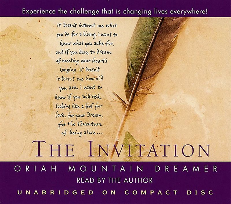 Invitation (Read By The Author; Unabridged) (4 Cd)