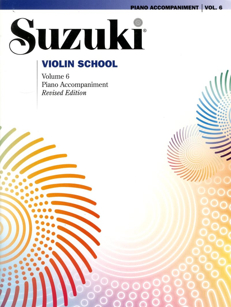 Suzuki violin piano acc 6 Rev