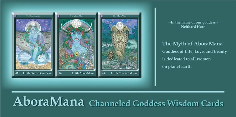 Aboramana: Channeled Goddess Wisdom Cards (89 Cards & Guidebook)