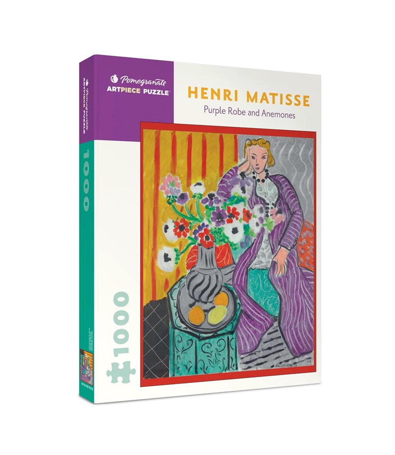 Henri Matisse Purple Robe Anenomes 1000 Piece Puzzle