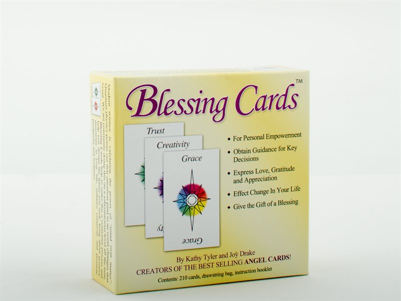 Blessing Cards: Communicate Your Love, Gratitude And Caring (210 Cards; Comes With Organdy Drawstrin