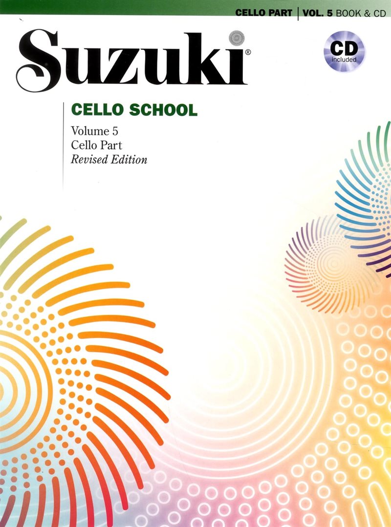 Suzuki Cello school. Vol 5, book and CD 