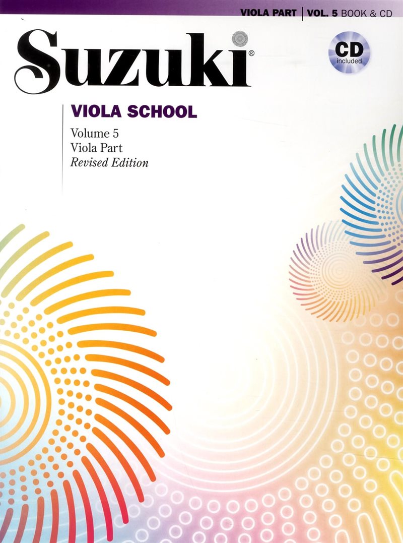 Suzuki Viola school 5 bk / cd kombo