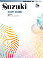 Suzuki Organ school vol 1 bk/cd