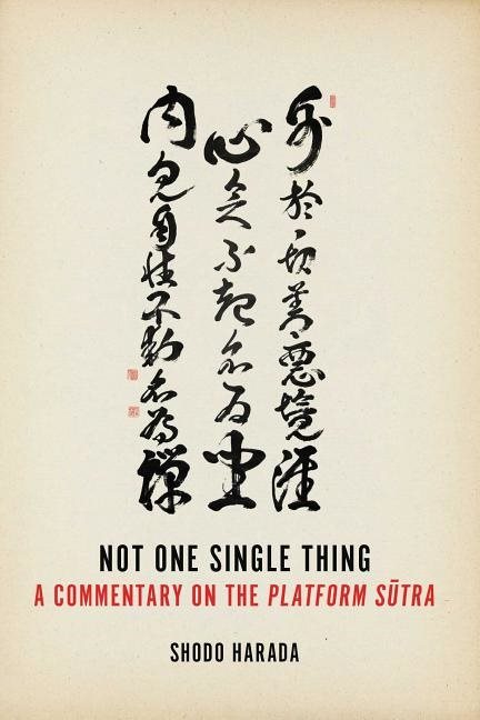 Not one single thing - a commentary on the platform sutra