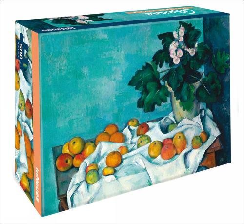 Still Life With Apples By Cezanne 500-Piece Puzzle