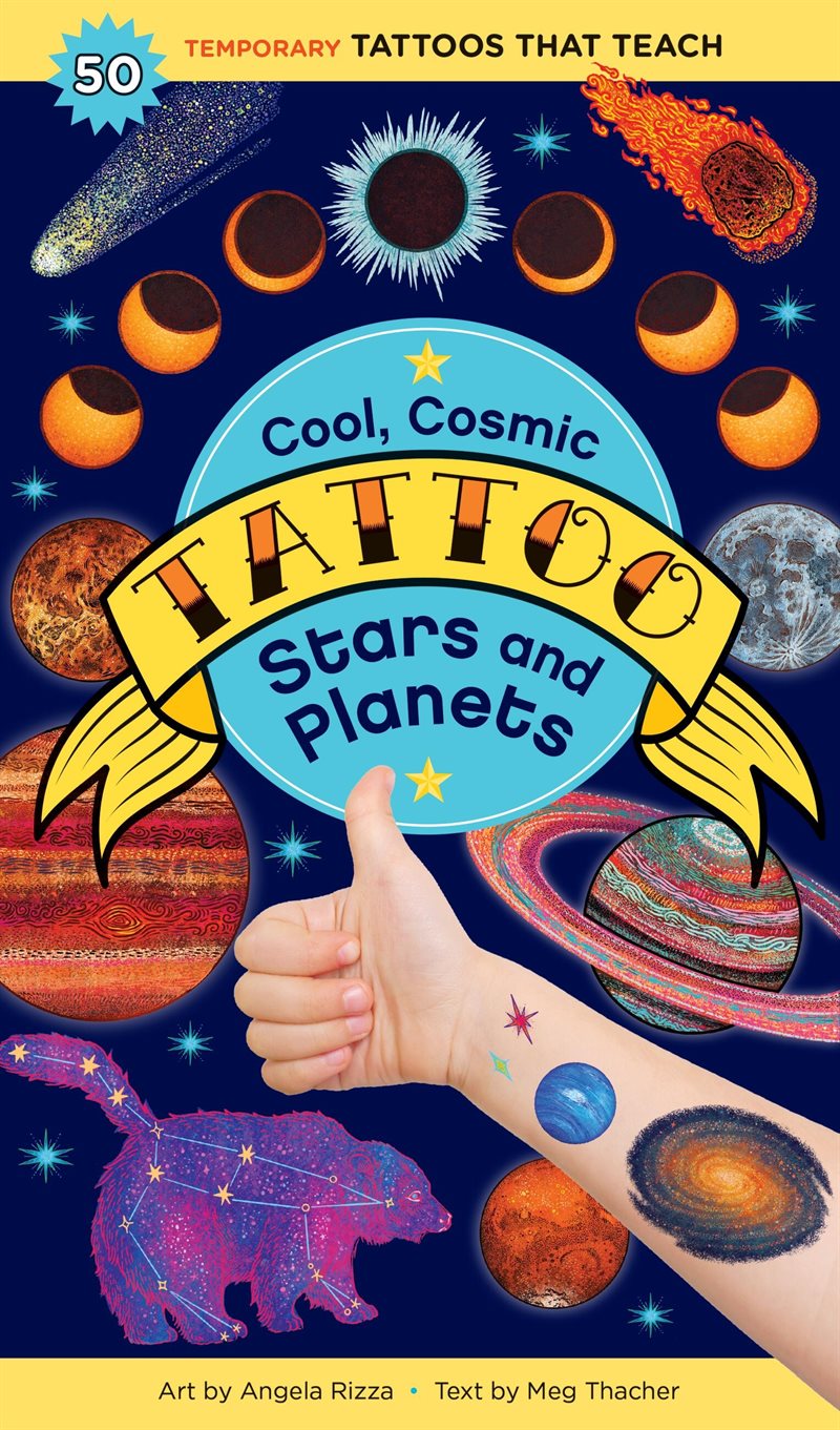 Cool, Cosmic Tattoo Stars And Planets