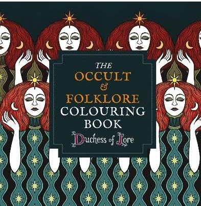 The Occult & Folklore Colouring Book