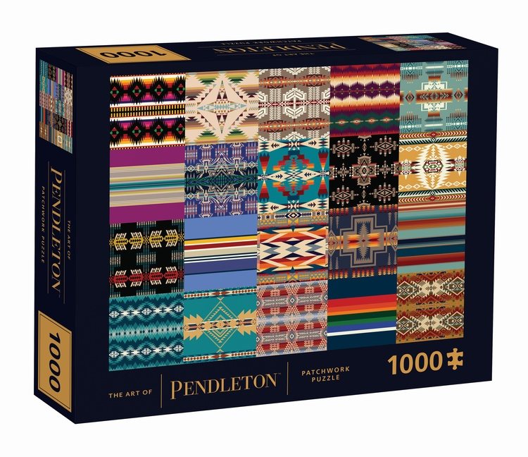 The Art of Pendleton Patchwork 1000-Piece Puzzle