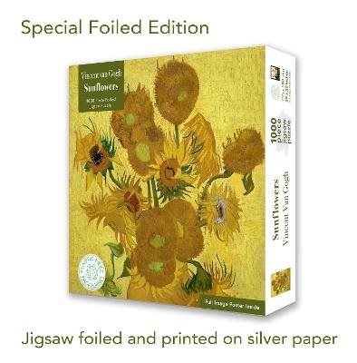 Special Edition Foiled Jigsaw Puzzle van Gogh: Sunflowers 1000-pieces