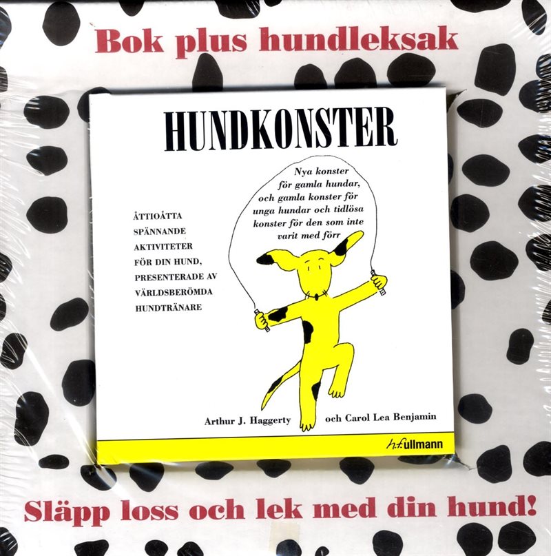 Hundkonster - bok+leksak