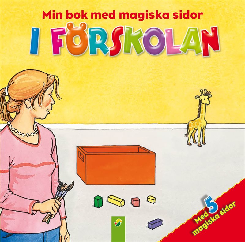 Min bok med magiska sidor. I förskolan