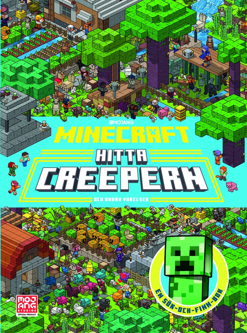 Minecraft. Hitta creepern och andra varelser - en sök och finn bok