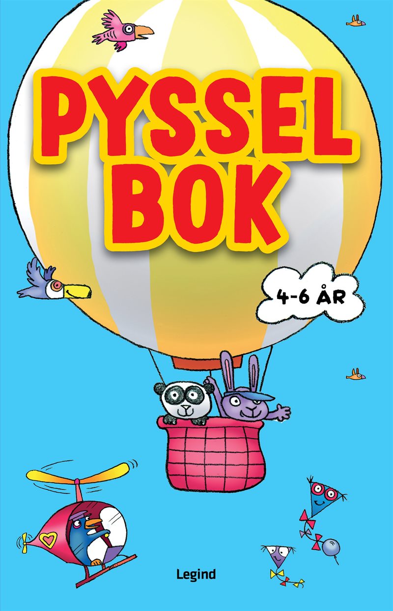 Pysselbok : 5-8 år
