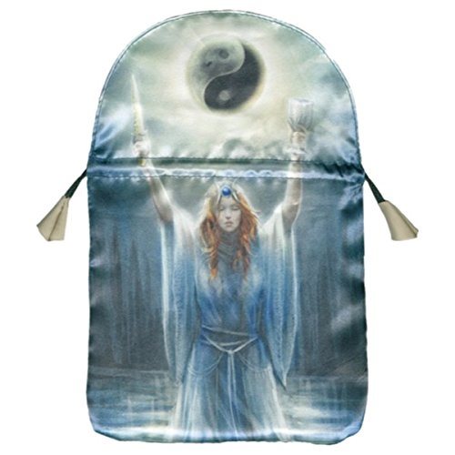 Printed satin "Sacred Priestess"