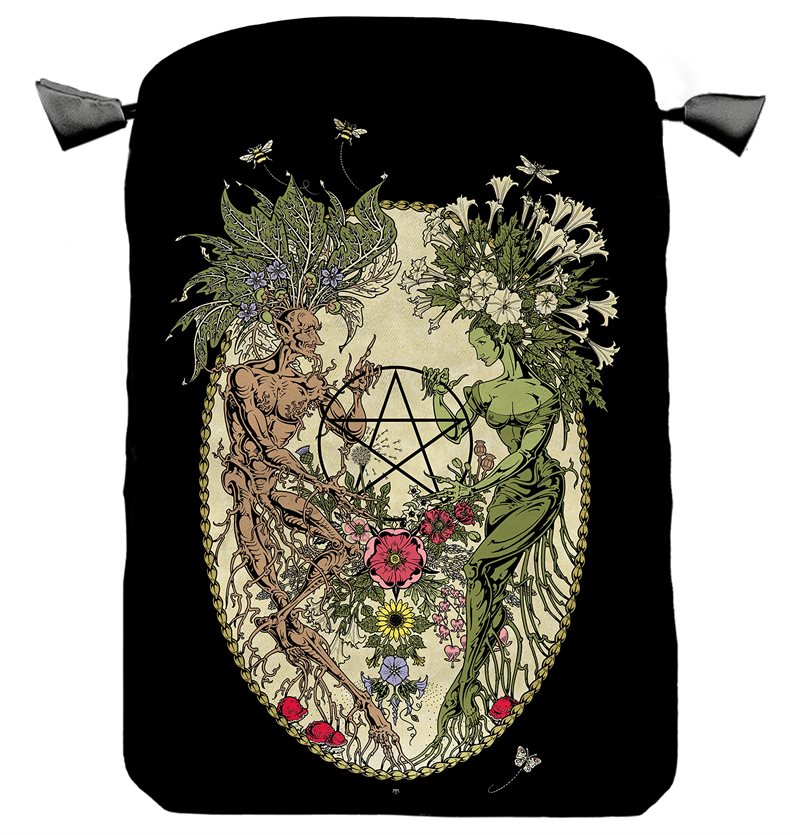 Magickal Botanical - Tarot Bag (satin)