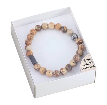 Crystal Bracelets - Picture Jasper