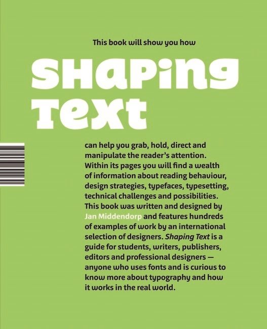 Shaping text