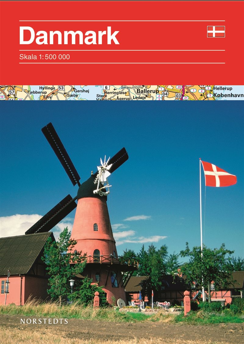 Danmark vägkarta