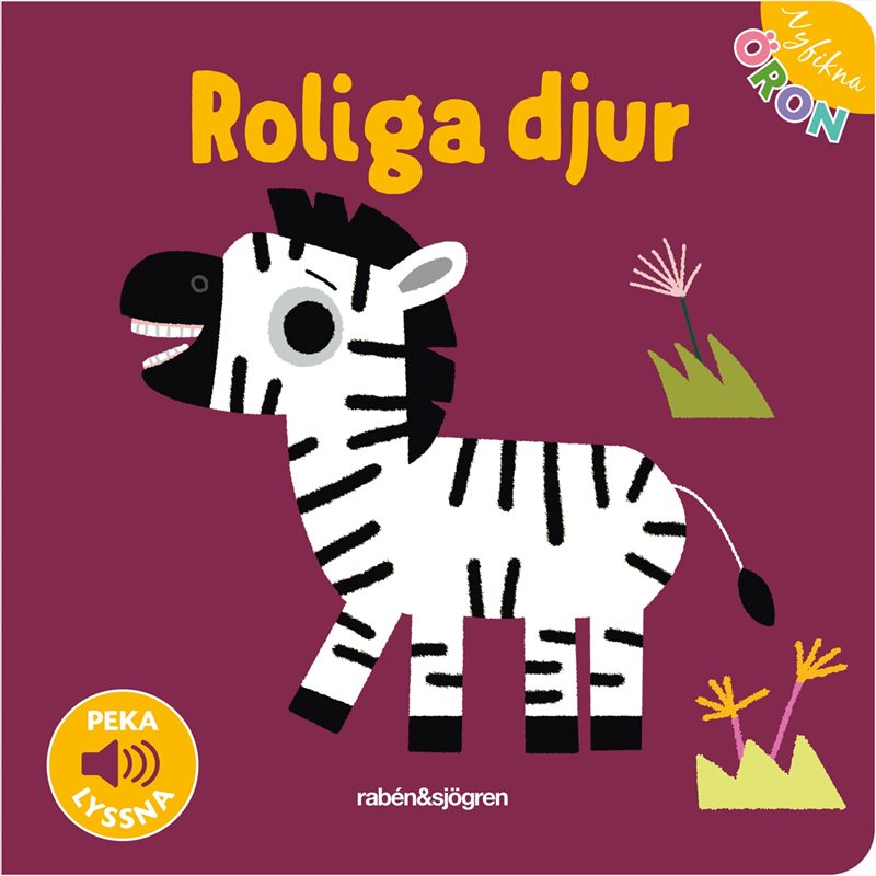 Roliga djur. Peka - lyssna!