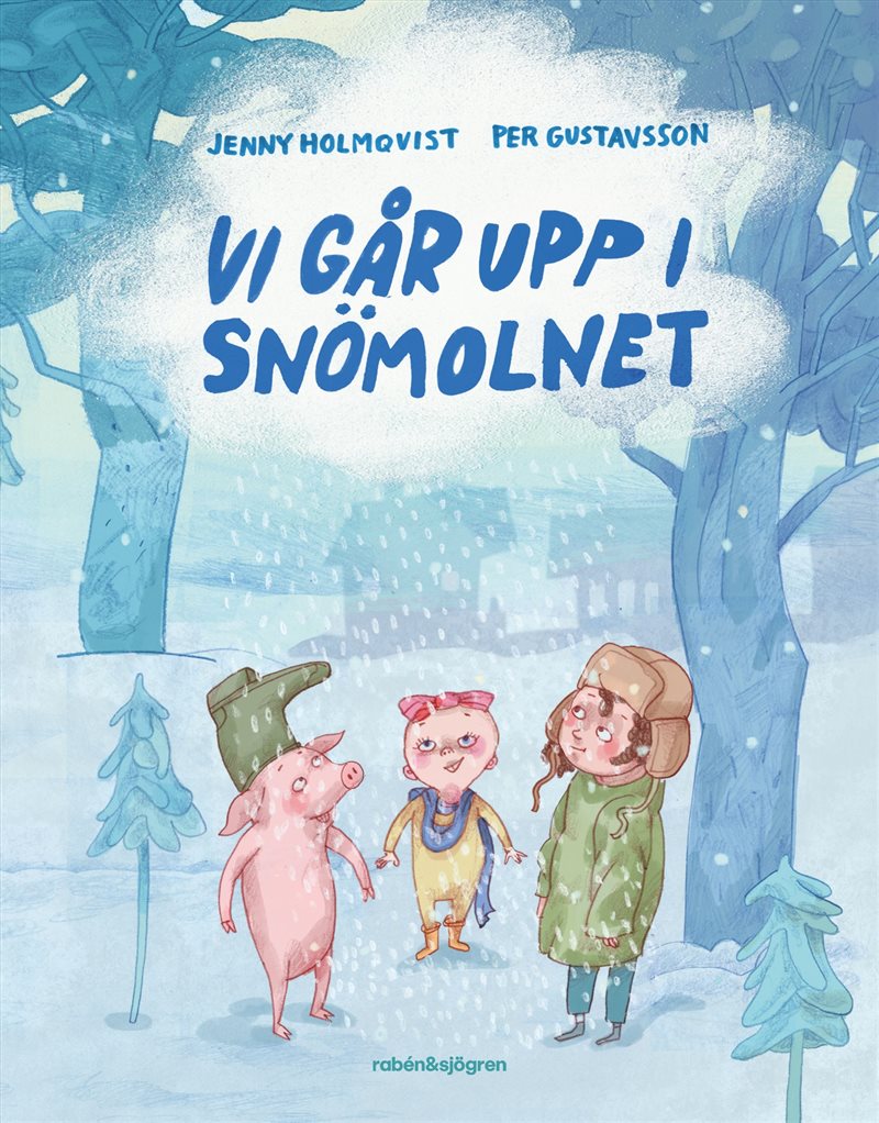 Vi går upp i snömolnet