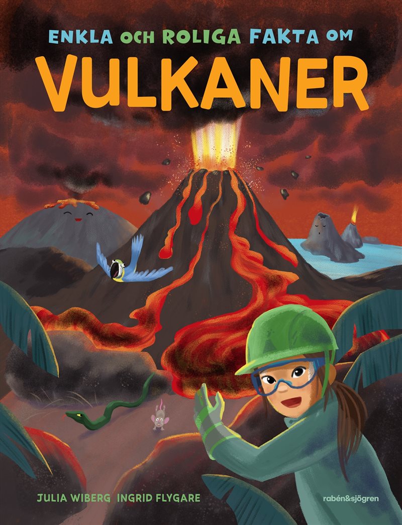 Enkla och roliga fakta om vulkaner