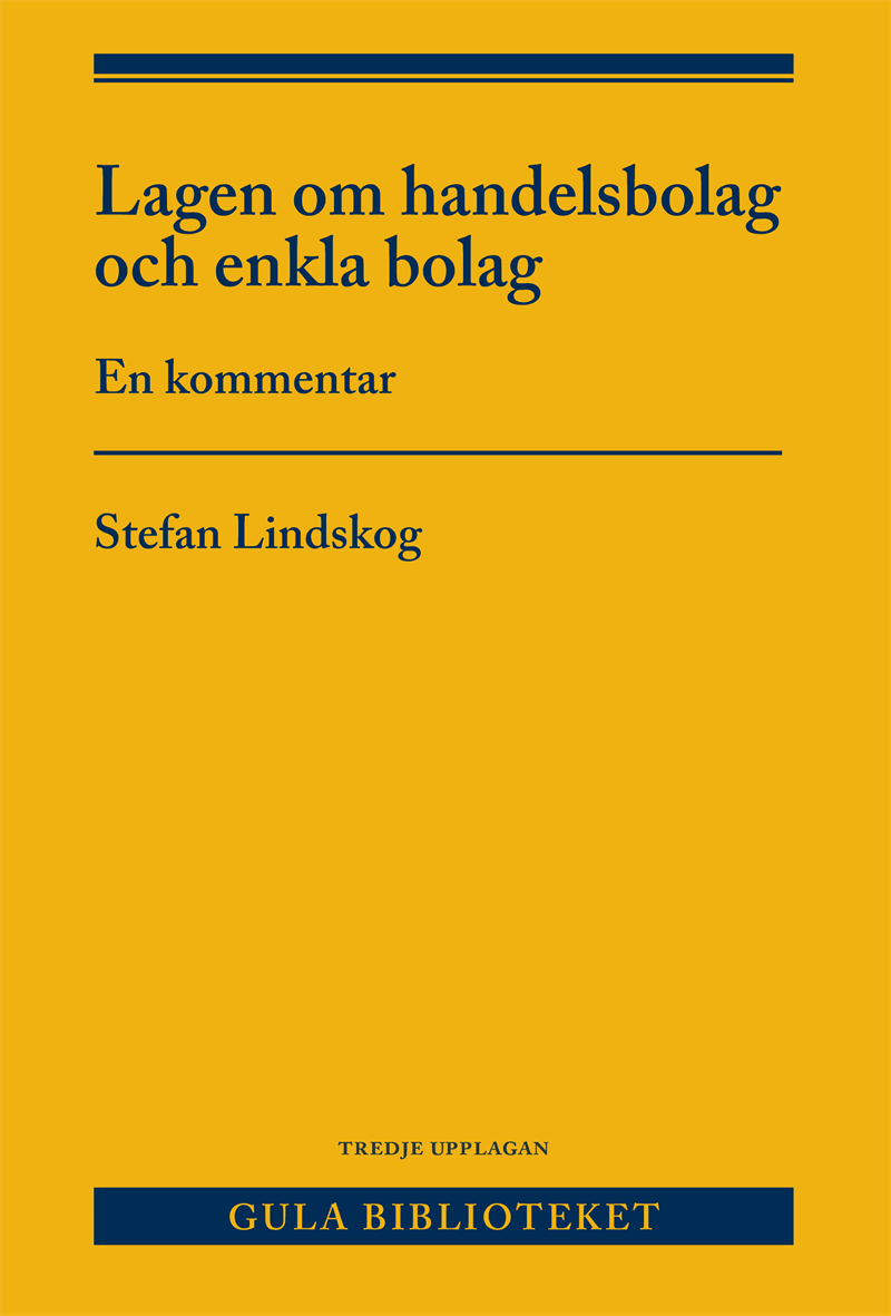 Lagen om handelsbolag och enkla bolag : en kommentar