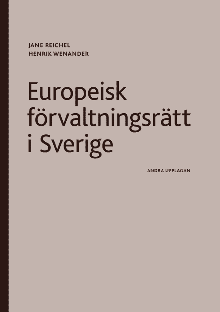 Europeisk förvaltningsrätt i Sverige