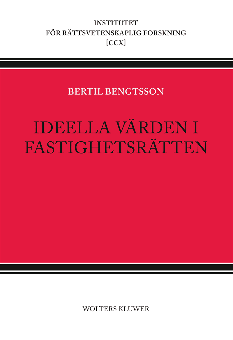 Ideella värden i fastighetsrätten