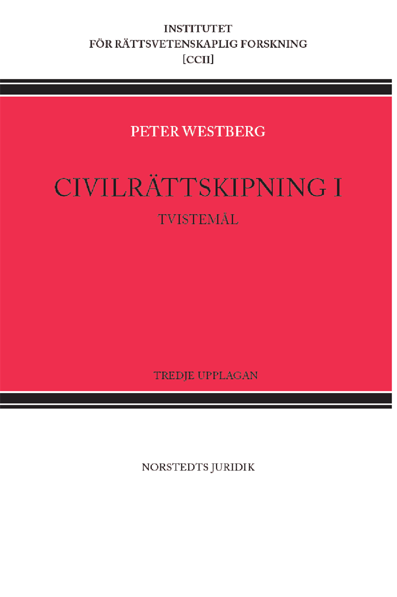 Civilrättskipning I. Tvistemål