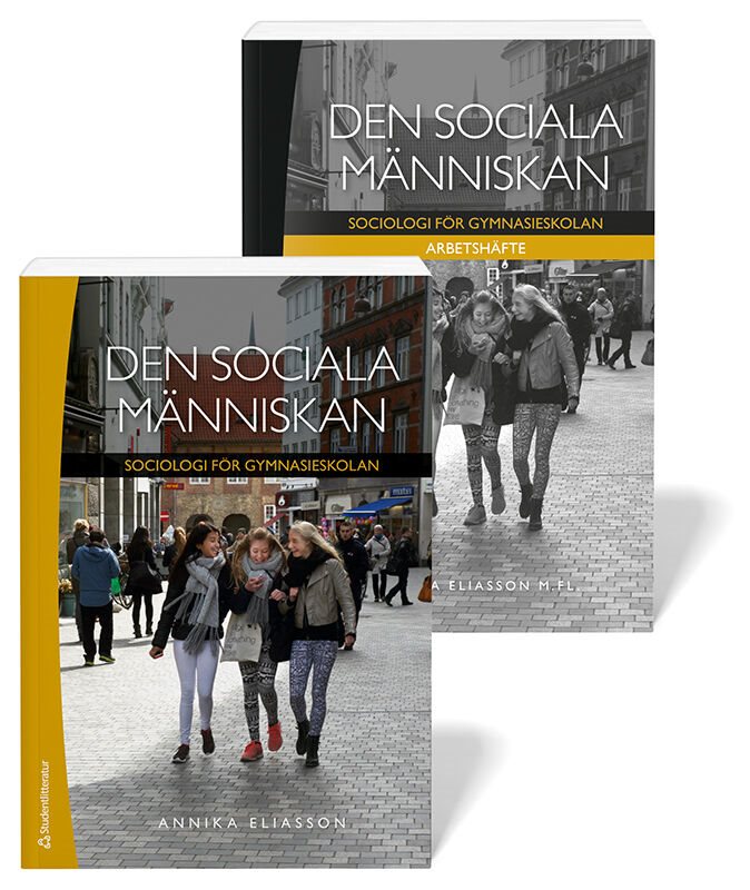 Den sociala människan Paket Fakta + Arbetshäfte - Sociologi för gymnasieskolan