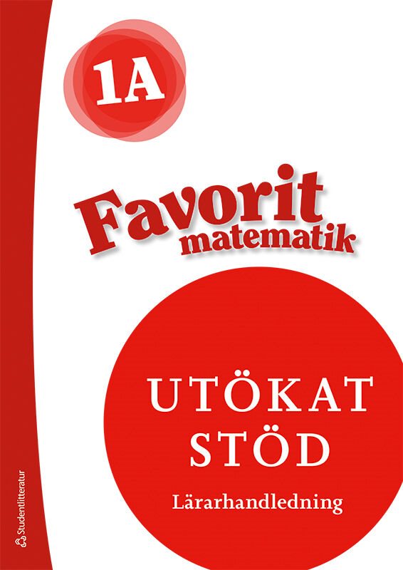 Favorit matematik 1A Utökat stöd Lärarpaket - Digitalt + Tryckt