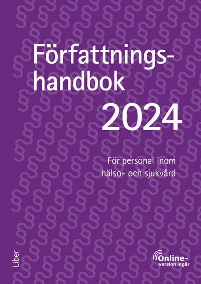 Författningshandbok 2024, bok med onlinetjänst