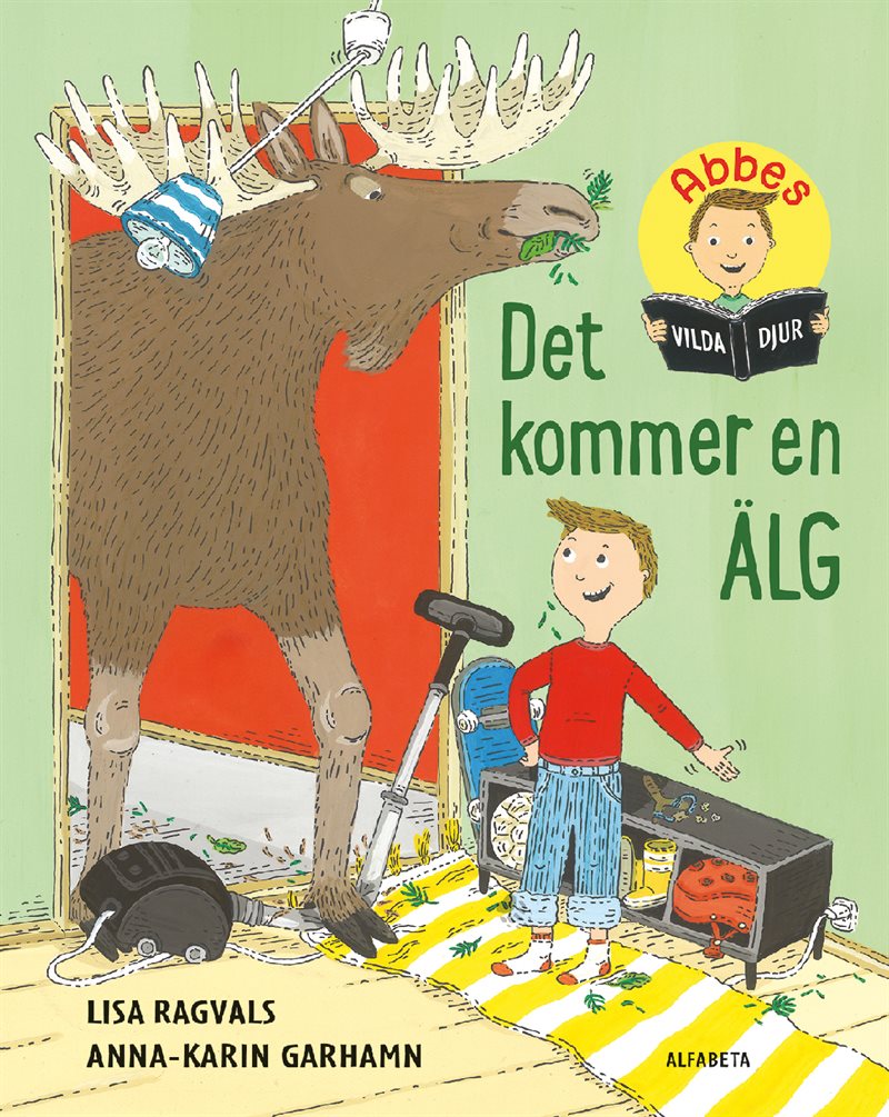 Det kommer en älg