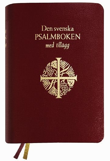 Den svenska psalmboken med tillägg (presentpsalmbok, guldsnitt)