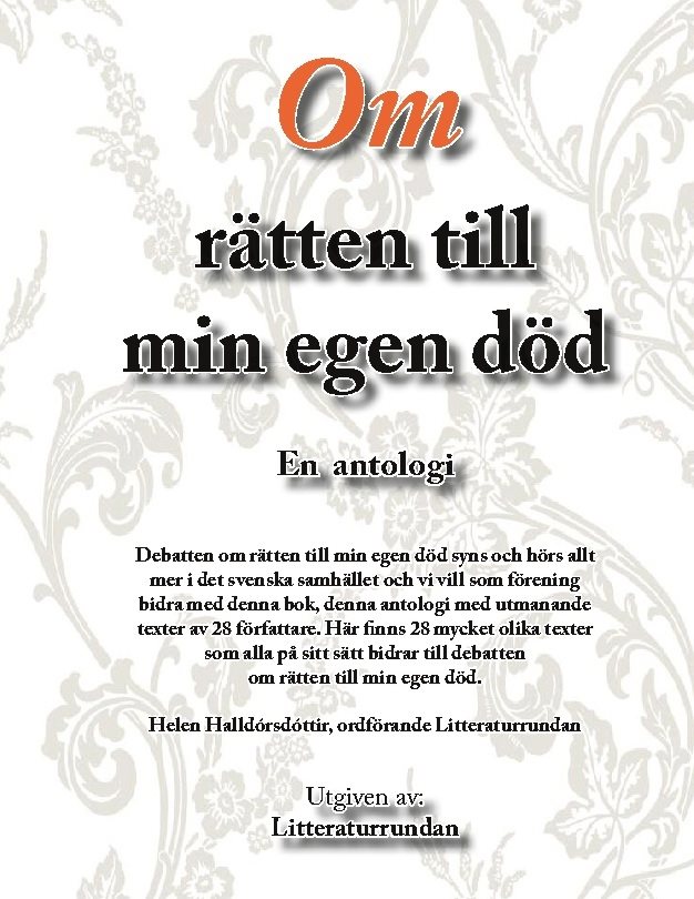 Om rätten till min egen död : en antologi