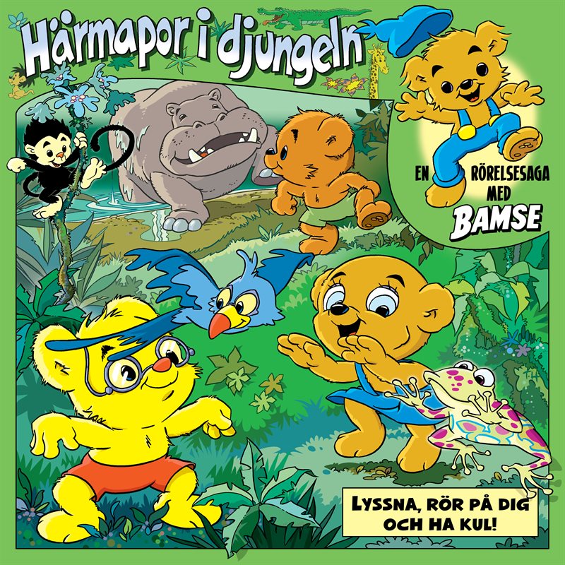 Härmapor i djungeln